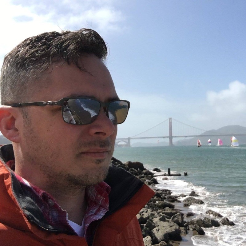 Photograph of the Gabriel Bastien, Founder and CEO of Cloudopolis in San-Francisco